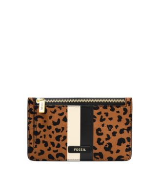 Fossil Women's Logan Zip Around Card Case