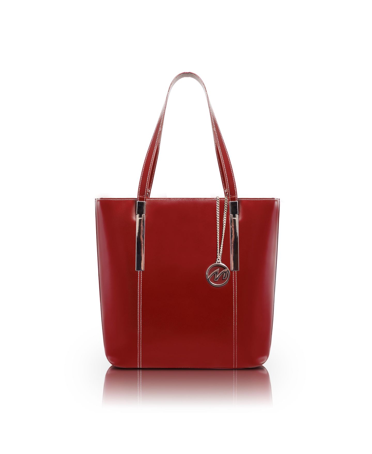 Женская сумка McKlein Cristina Leather Tote, цвет: Фуксия — фото 7