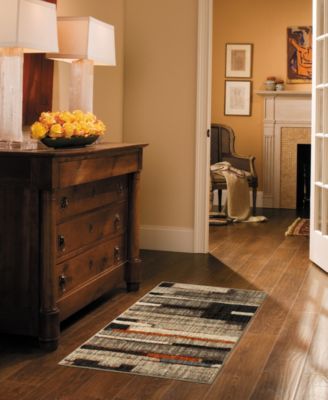 CLOSEOUT! Elements Compose Charcoal 5'3" x 7'10" Area Rug