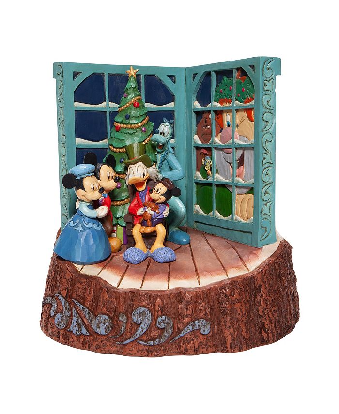 jim shore christmas mickey and minnie