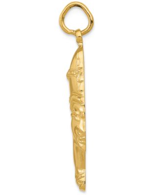 thumbnail image 2 of 14k Yellow Gold Egyptian Queen Nefertiti Pendant – Made In USA, No Stone, Unbranded 2 of 4