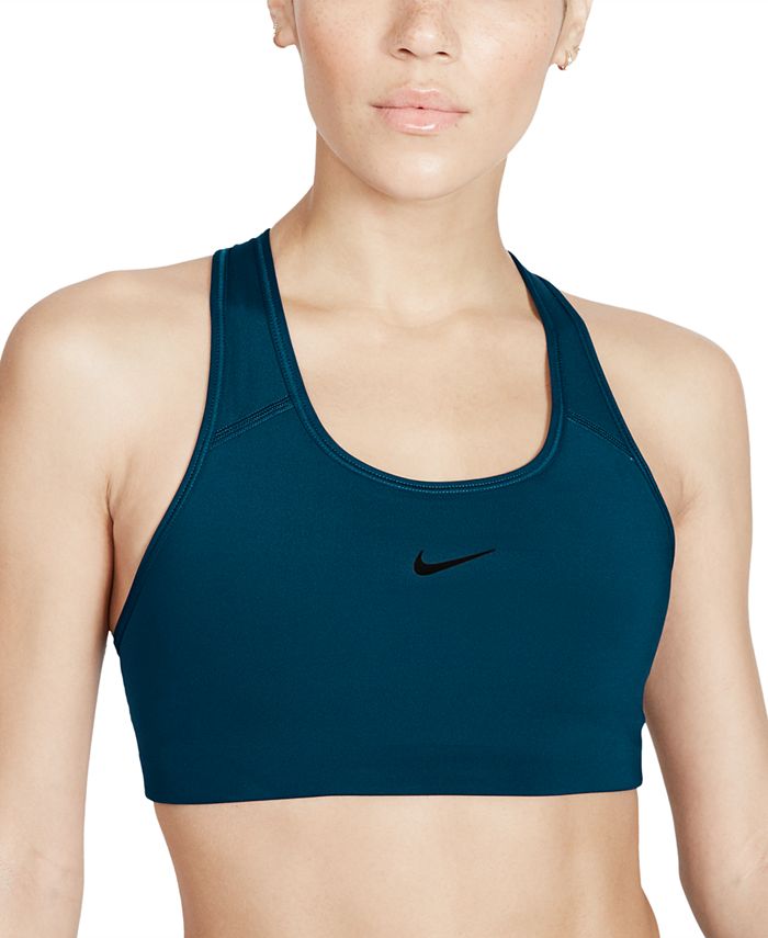 Nike Trail Swoosh On-the-Run Women's Medium-Support Lightly Lined Sports Bra.  Nike ID