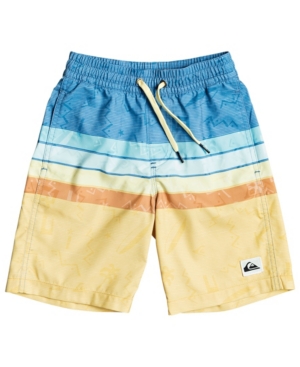 image of Quicksilver Toddler Boys Magic Volley 14 Swim Trunks