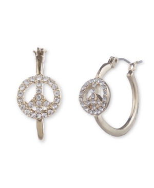image of State of Kind Peace Hoop Earring