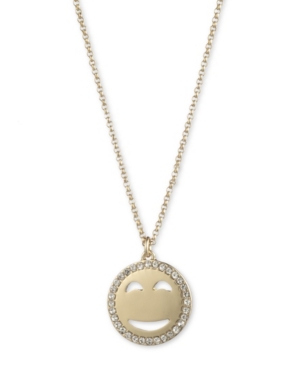 image of State of Kind Happy Face Pendant