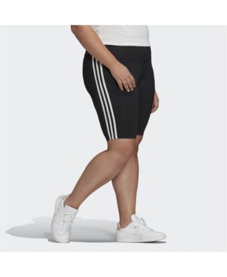 plus size adidas biker shorts