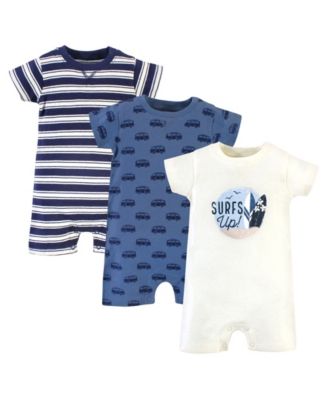 Baby Boys Natural Cotton Jumpsuits