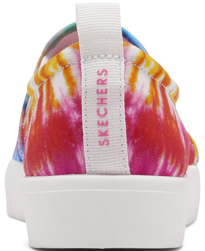 Skechers Women's Street Poppy - Hippie Hype Slip-on Casual Sneakers ...