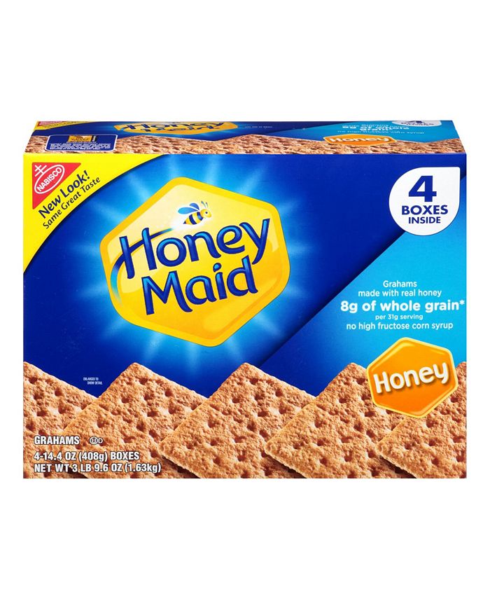 Nabisco Honey Maid Honey Graham Crackers Value Pack, 4 Count Macy's