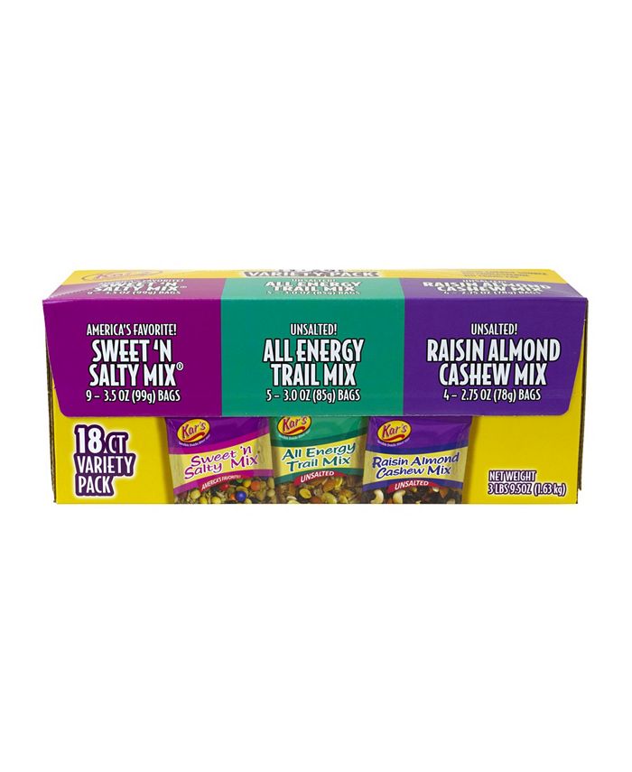 Kar's Trail Mix Variety Pack, 18 Count Macy's