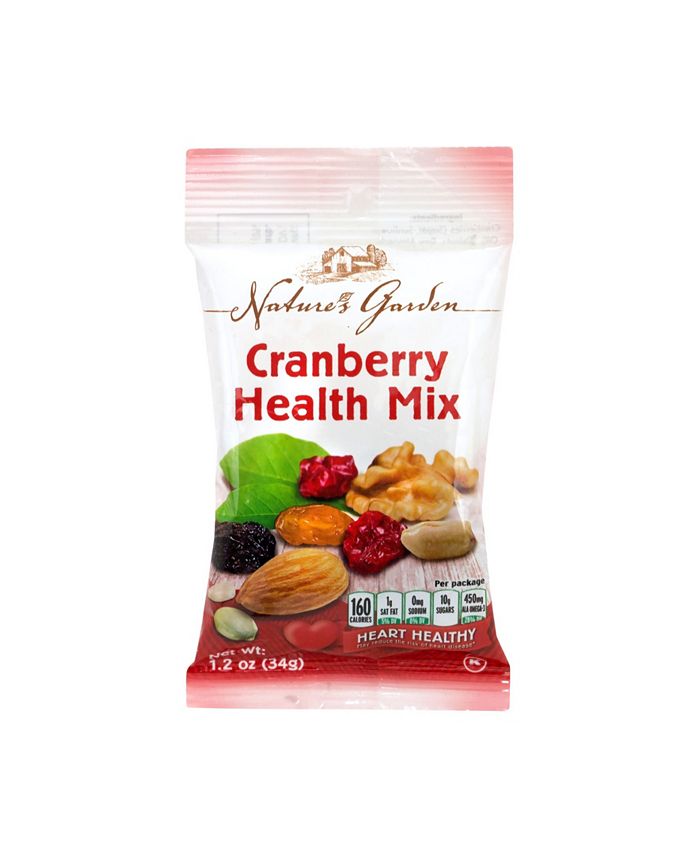 Nature's Garden Cranberry Health Mix, 1.2 oz, 7 Count, 6 Pack Macy's