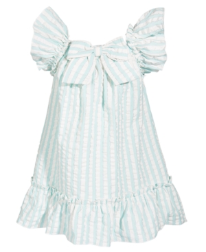 First Impressions Baby Girls Seersucker Cotton Dress Created for Macy's