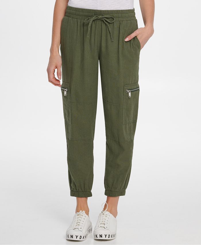DKNY Jeans Cotton Cargo Pants - Macy's