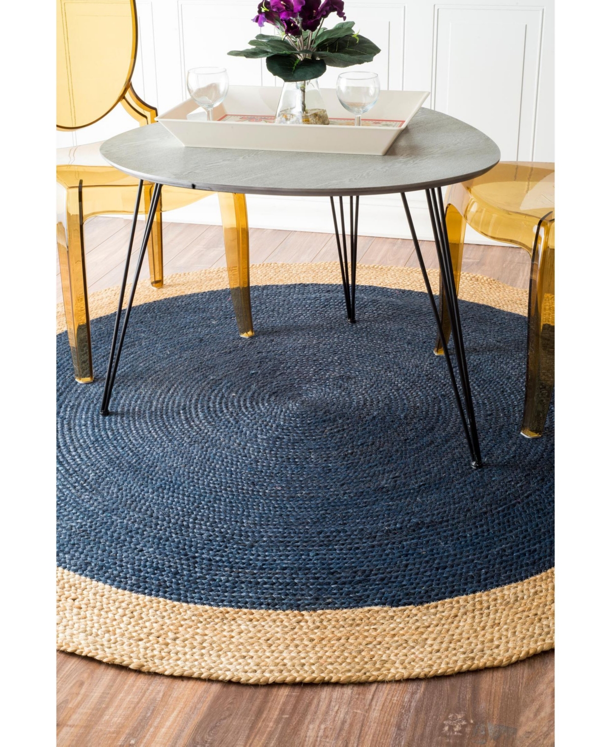 nuLoom Eleonora TAJT09BArea Rug - Blue