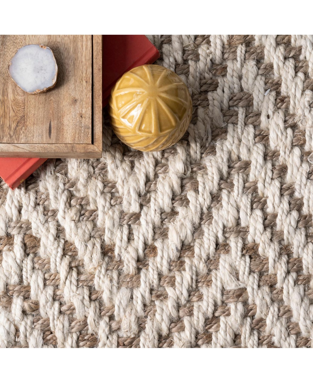 nuLoom Vania CLWA03AArea Rug - Ivory