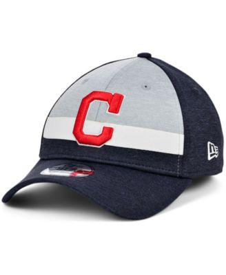 New Era - Cleveland Indians Youth Striped Shadow Tech 39THIRTY Cap