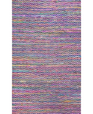 Nuloom Rochell Viag01b Indigo 8'6" X 11'6" Area Rug In Indigo