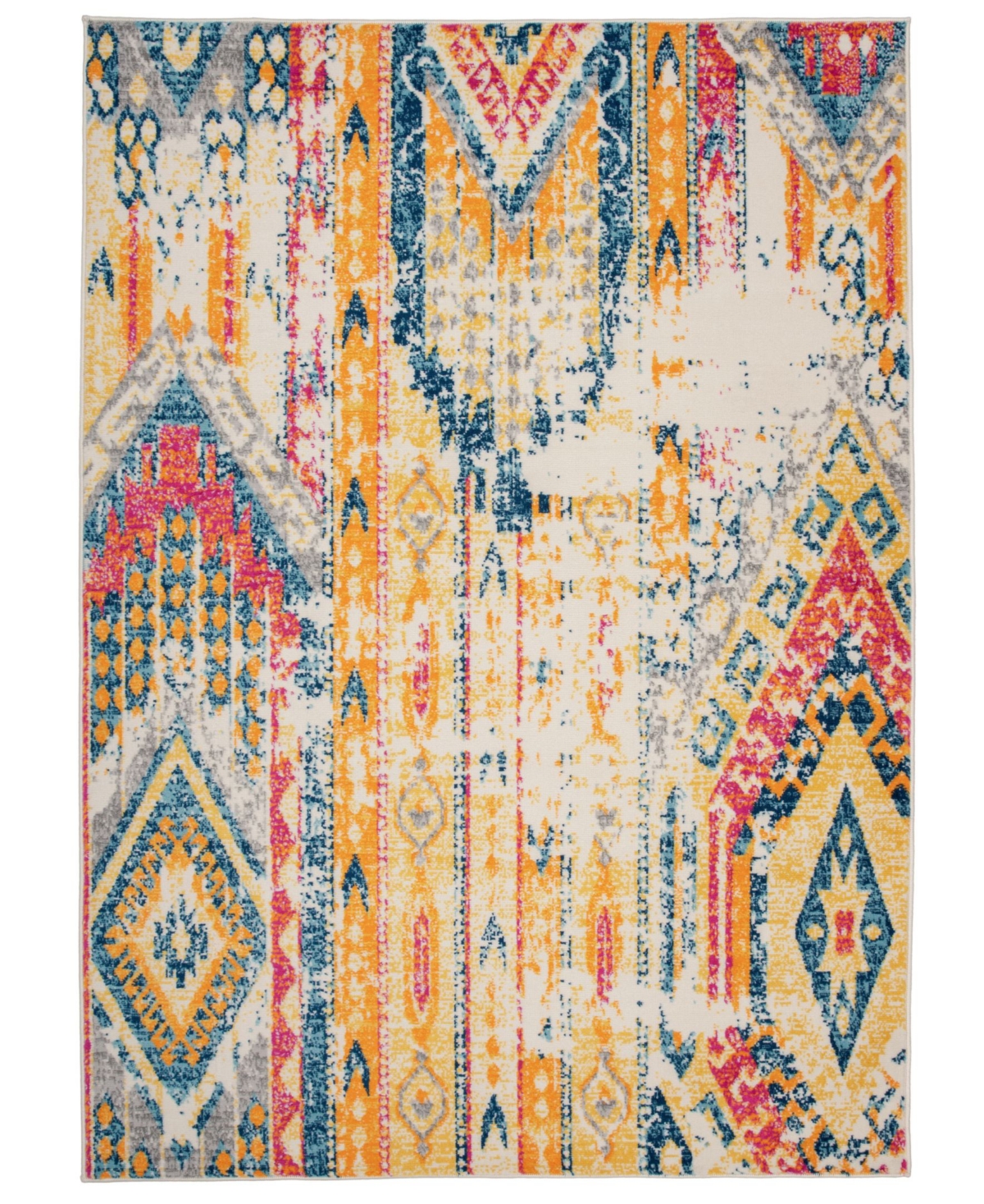 Main Street Rugs Ortho 230 Multi 7'10in x 10' Area Rug - Multi