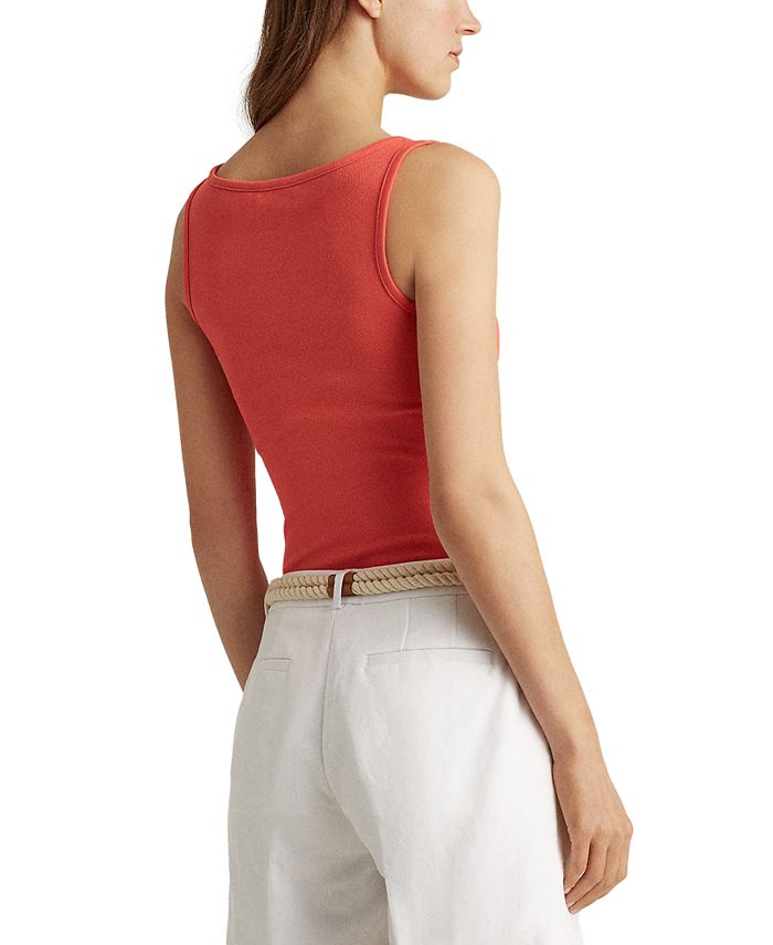 Lauren Ralph Lauren Kelly RibKnit Tank Top Macy's