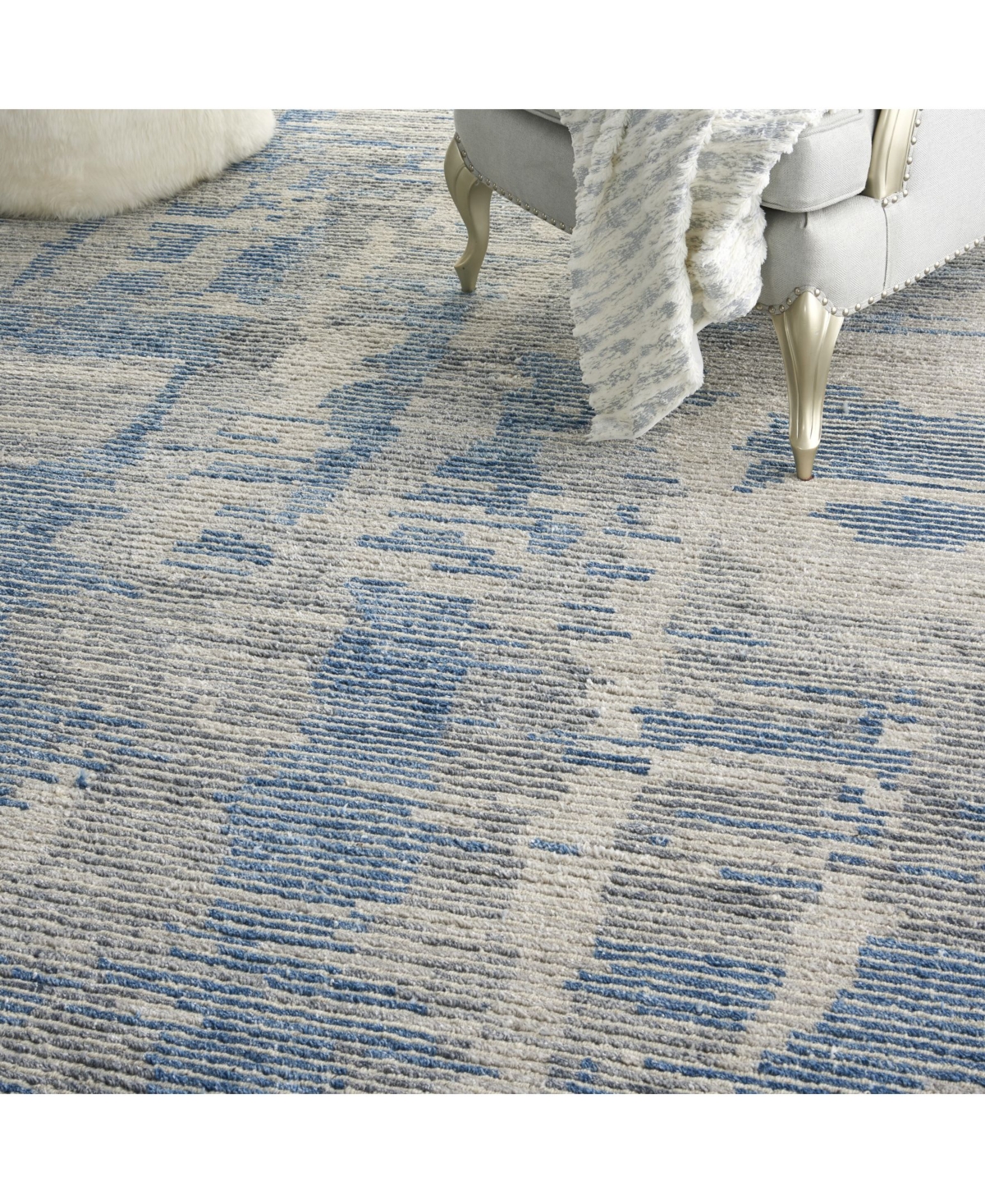 Nourison Home Ellora ELL01Area Rug - Blue