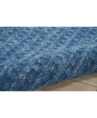 Marana MNN01 Navy 3'9" x 5'9" Area Rug