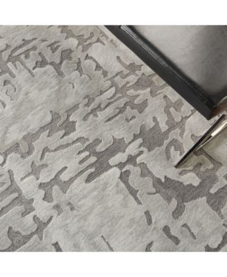 Symmetry SMM03 Ivory 5'3" x 7'9" Area Rug