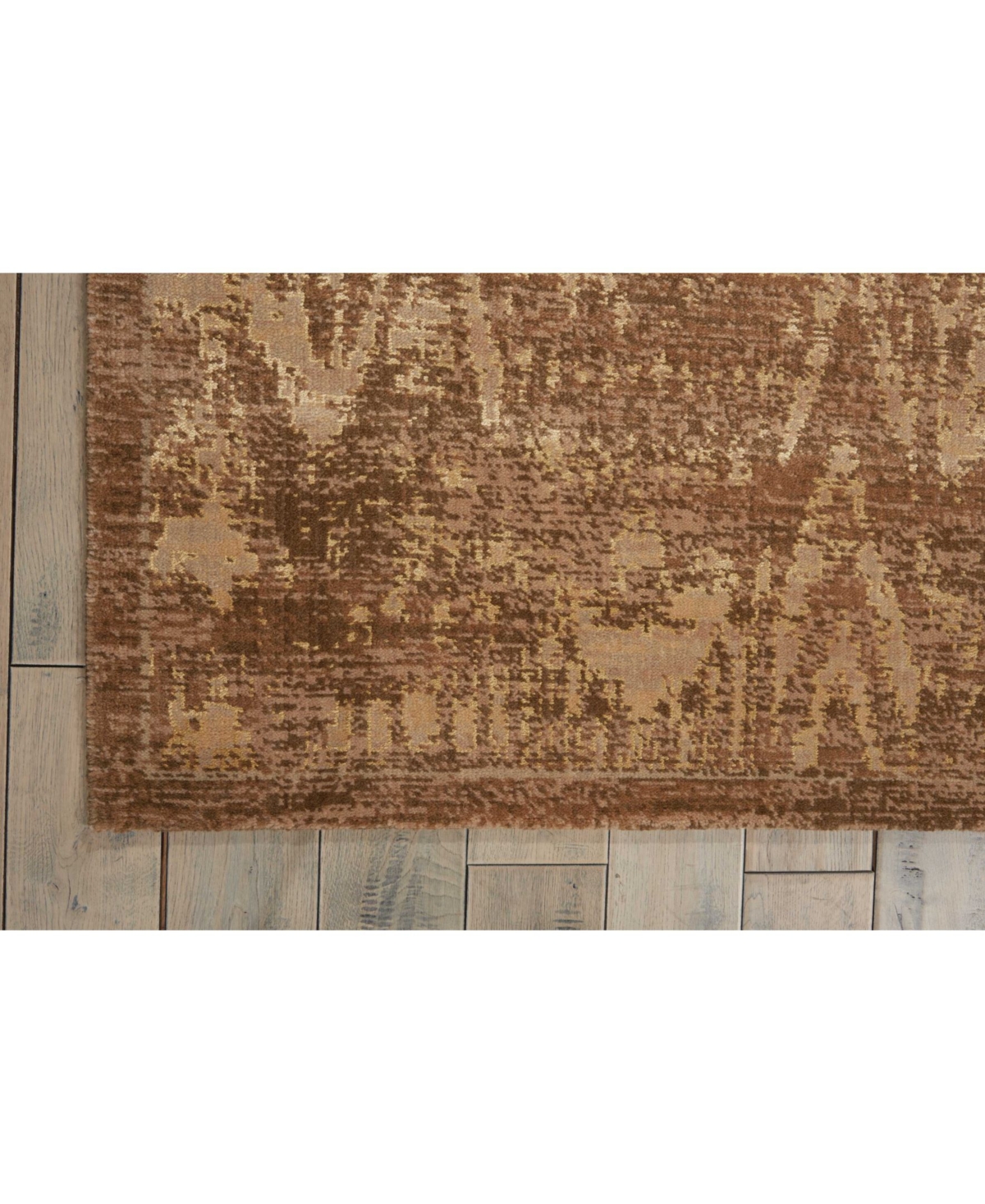 Nourison Home Silken Allure SLK17Area Rug - Chocolate
