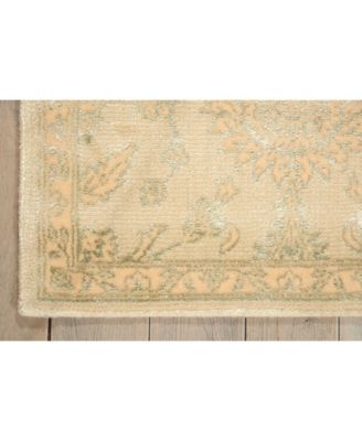 Luminance LUM04 Cream and Mint Rug