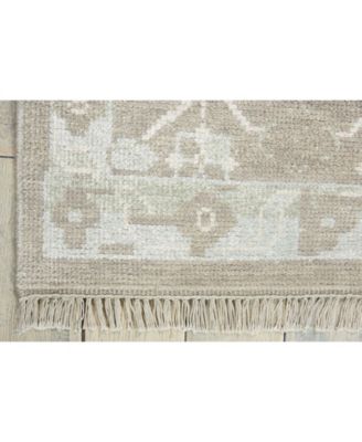 Elan ELN05 Gray 5'6" x 8' Area Rug