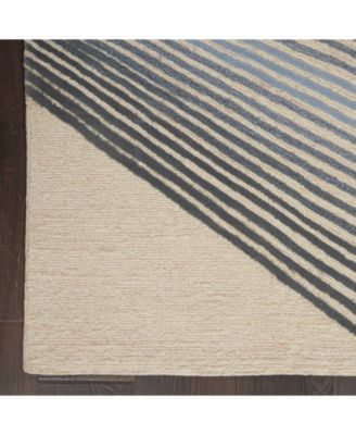 Symmetry SMM06 Ivory and Gray Rug