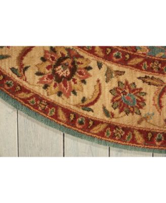 Nourison Home Living Treasures Li05 Aqua Rug
