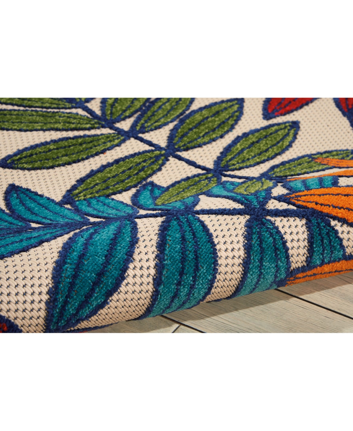 Nourison Home Aloha ALH1810' Outdoor Area Rug - Multi