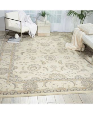 Persian Empire PE22 Bone 5'3" x 7'5" Area Rug