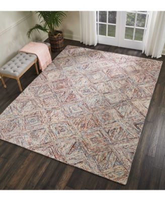 Interlock LNK01 Multi 8' x 10'6" Area Rug