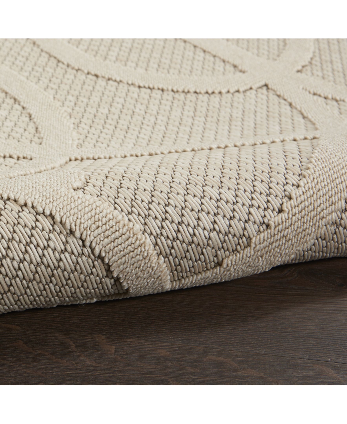 Nourison Home Cozumel CZM04Outdoor Area Rug - Cream