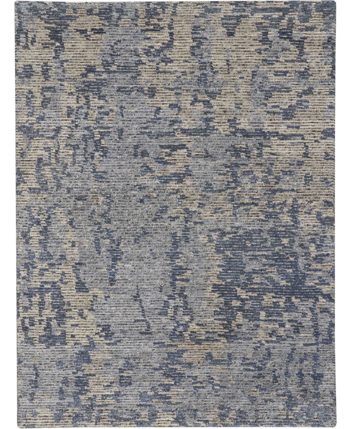Nourison Home Ellora ELL04 Charcoal 5'6in x 7'5in Area Rug - Charcoal