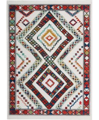Navajo NAV02 White Rug