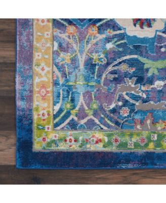 Ankara Global ANR03 Blue Rug