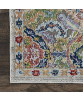 Ankara Global ANR12 Gray and Multi Rug