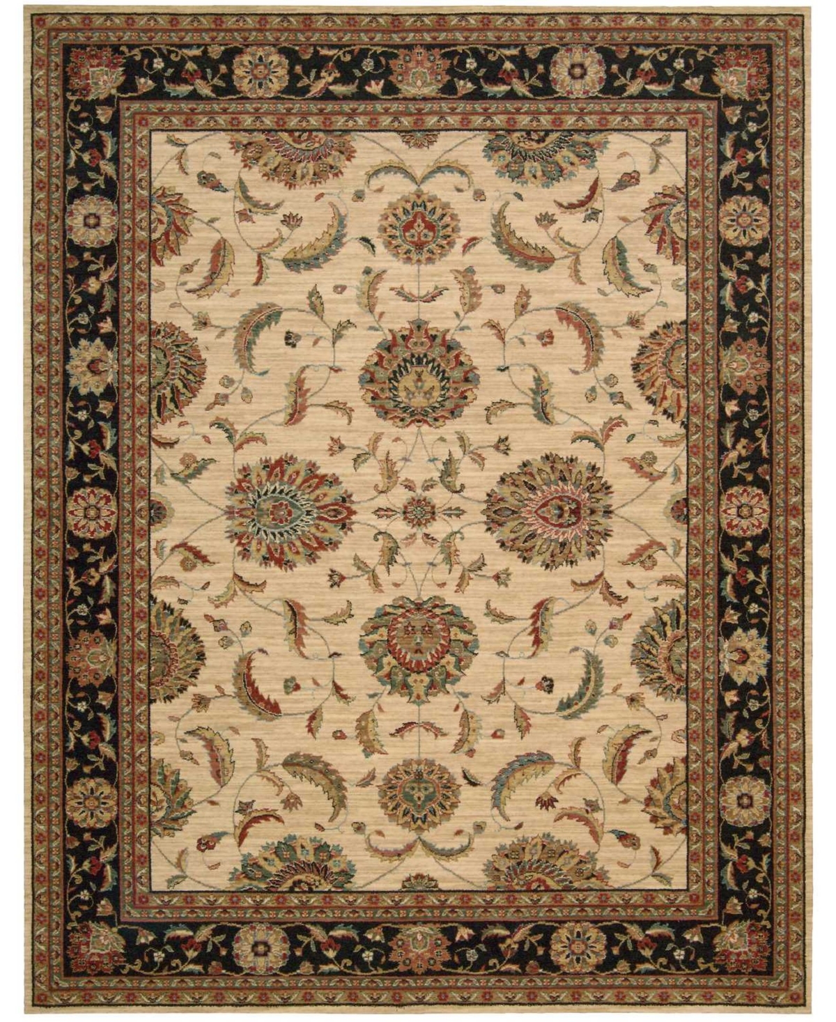 Nourison Home Living Treasures LI04 Ivory 8'3in x 11'3in Area Rug - Ivory