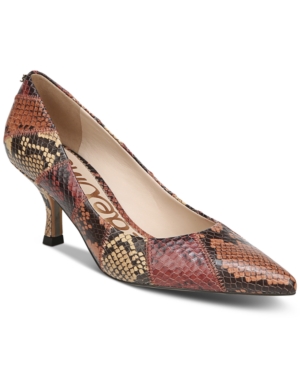 image of Sam Edelman Women-s Julianne Patchwork Pumps Women-s Shoes