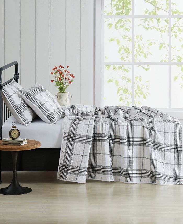 Macy's Plaid Twin/Twin XL 2Piece Quilt Set Macy's