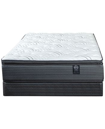 Restonic - Ascot 15" Plush Pillow Top Mattress- Twin