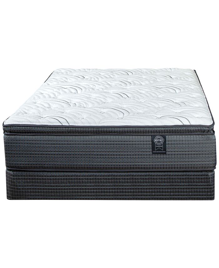 Restonic Ascot 15" Plush Pillow Top Mattress Queen Macy's