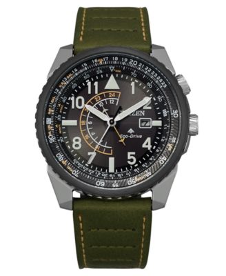 citizen watch green strap