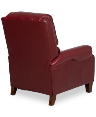 Arianlee Leather Push Back Recliner