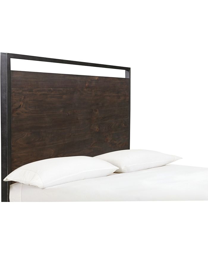 Furniture - Gatlin Brown Full Platform Storage Bed