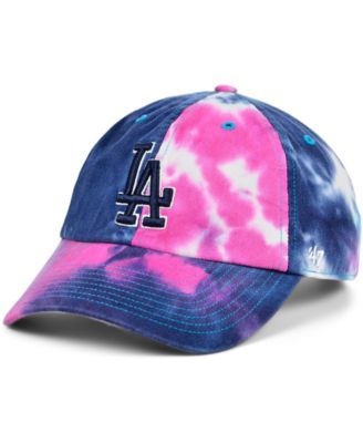 tie dye dodgers hat