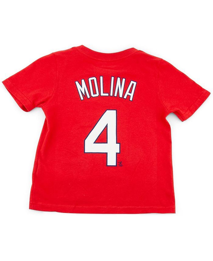 Yadier Molina St. Louis Cardinals Nike Name & Number T-Shirt - Red