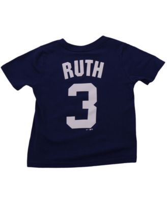 Nike - Toddler York Yankees Name and Number Player T-Shirt Babe Ruth